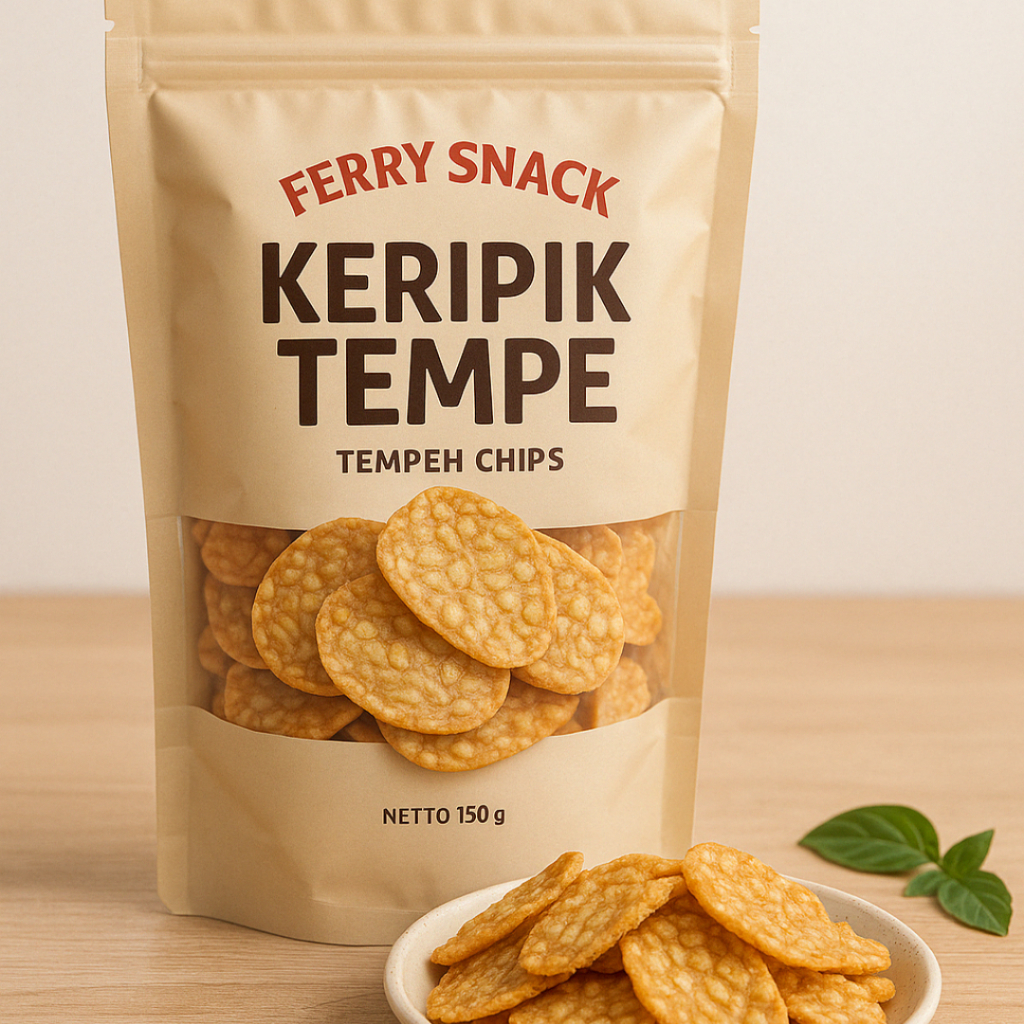 

Ferry Snack Keripik Tempeh Chips