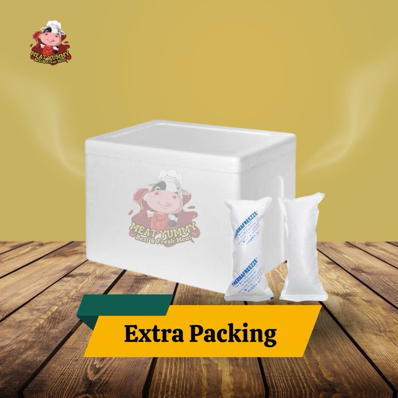 

Extra Packing Styrofoam + Ice Gel