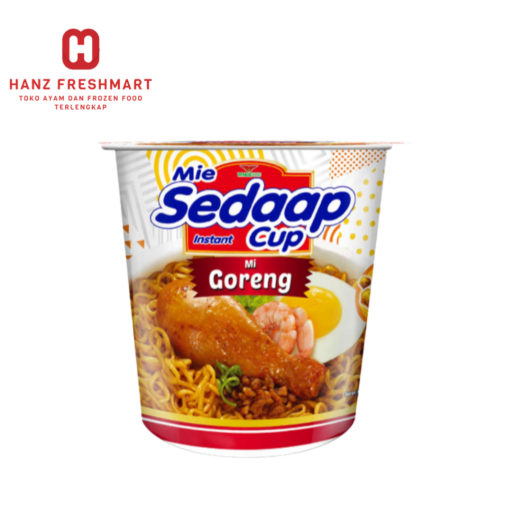 

Sedaap Mie Instant Cup Mi Goreng - Hanz Freshmart