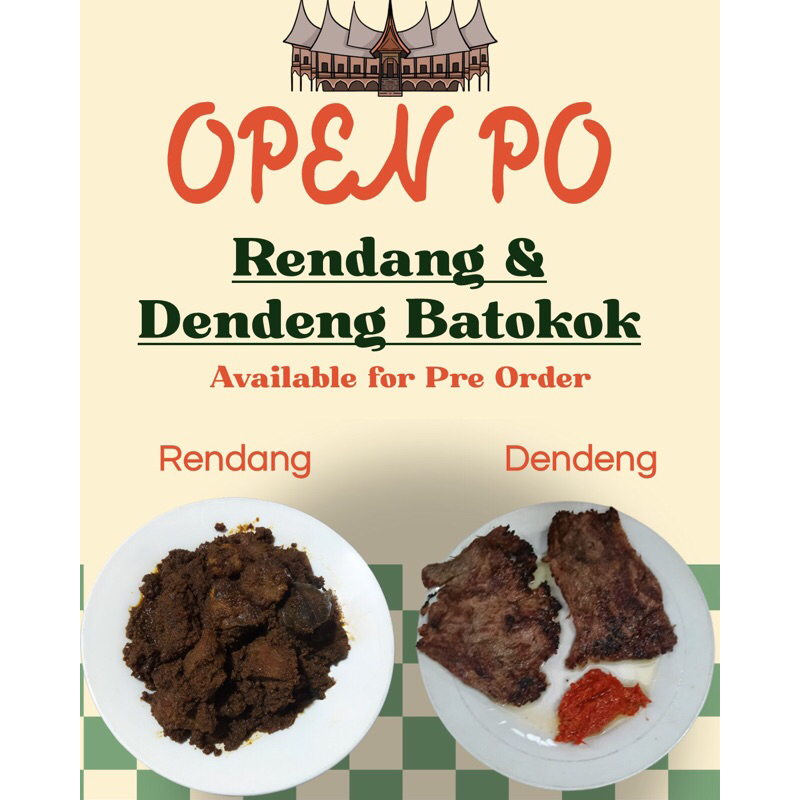 

RENDANG DAN DENDENG BATOKOK ORIGINAL