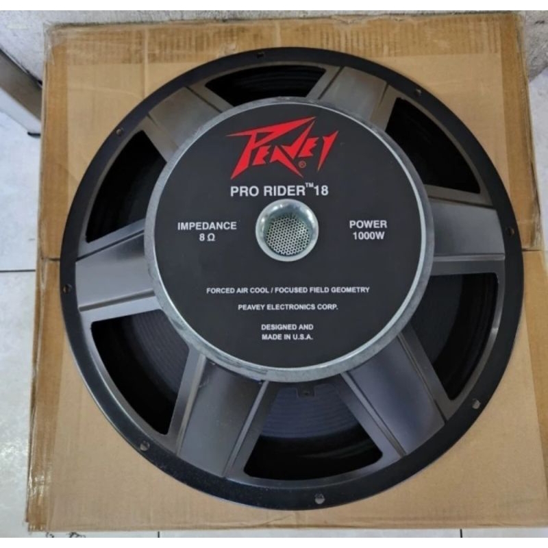 SPEAKER KOMPONEN PEAPEY PRO RIDER 18 INCH 1000 WATT