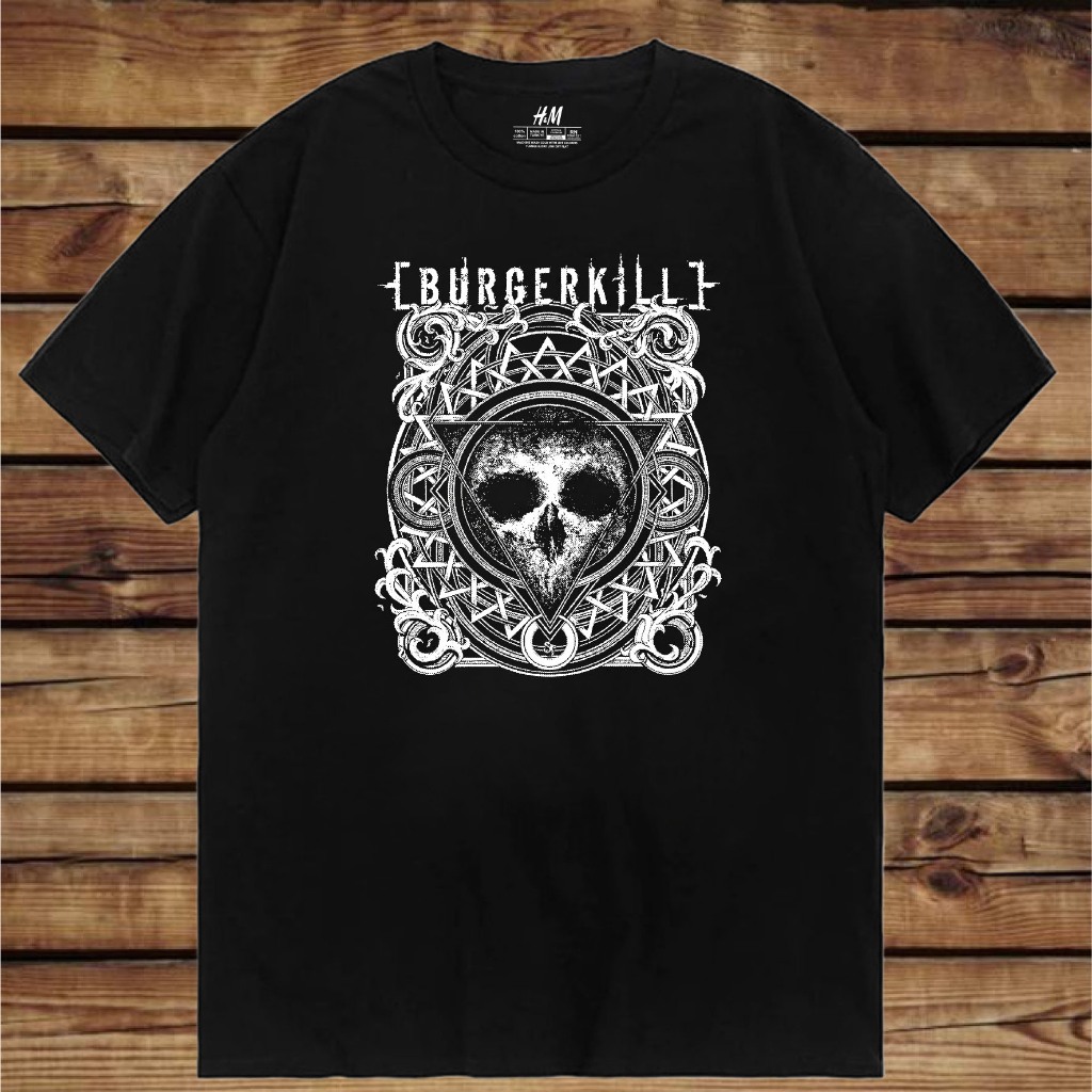 kaos distro band pria BURGERKILL KAOS DISTRO ORIGINAL DEWASA