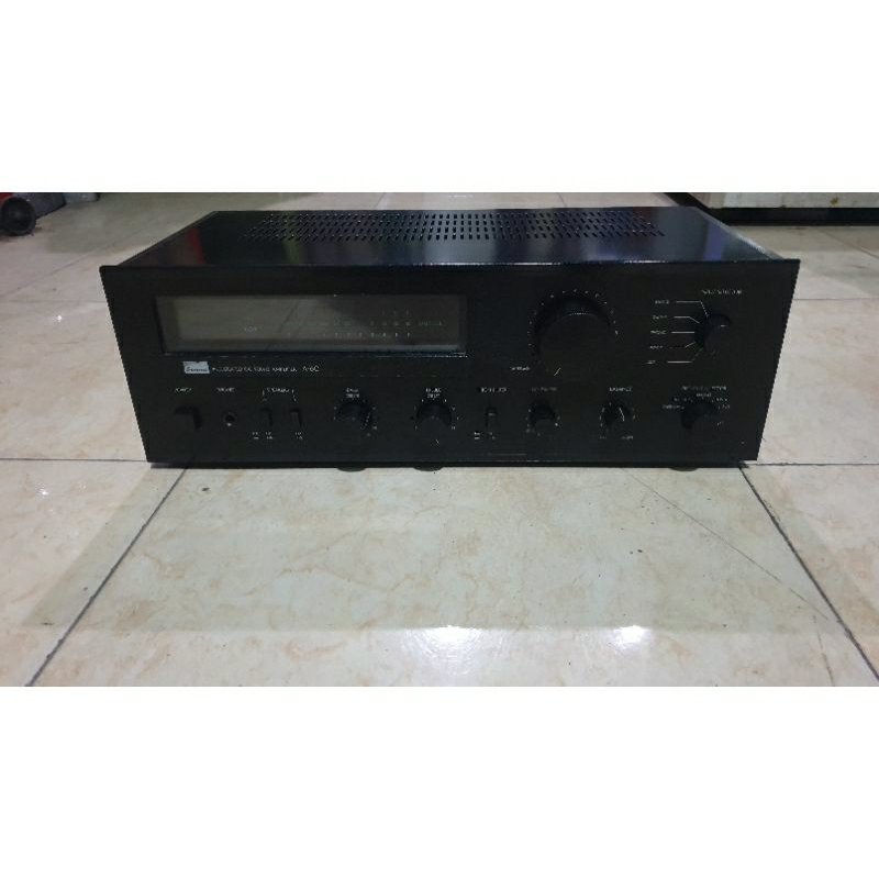 power amplifier sansui A-60 vintage in japan stereo intergrated second normal siap pakai