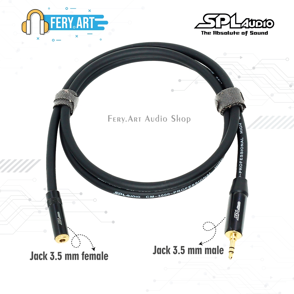 SPL Audio Jack Kabel 3.5 mm Female Ke Male