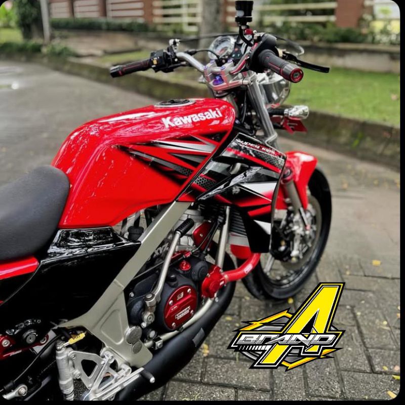 STRIPING STICKER ORI KAWASAKI NINJA SS MERAH 2013 STIKER NINJA SS MERAH STRIPING NINJA SS MERAH ORIG