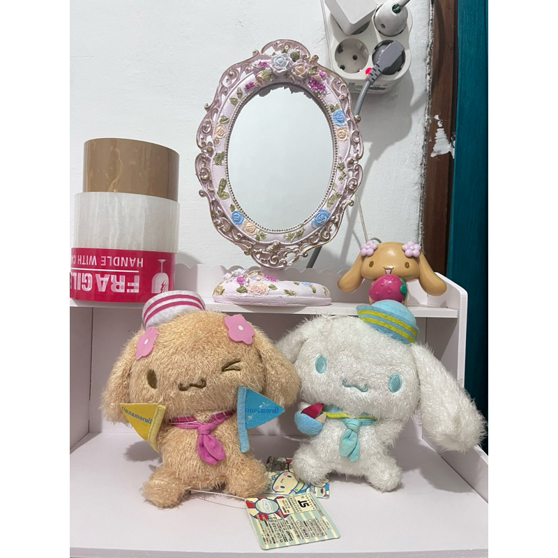 Mocha sanrio and cinnamoroll set pelaut (2006 banpresto new tag)