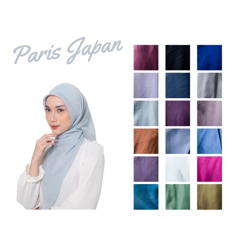 PARIS JAPAN / PARIS JEPANG / VOILE JAPAN /  PARIS JAPAN PREMIUM / HIJAB PARIS JAPAN / PARIS JAPAN SQ