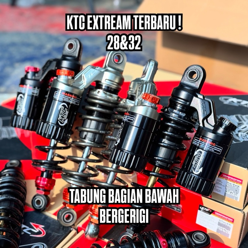 shock skok belakang KTC extream original type terbaru 28 & 32