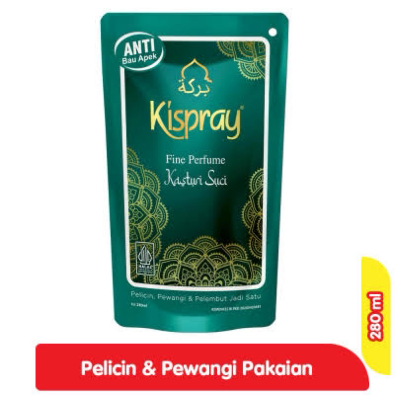Kispray kasturi Refill 280ml/Kispray Refill kasturi 280ml