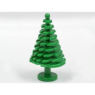 4 Pcs Brick Part Pine Tree - Action Figure Brick