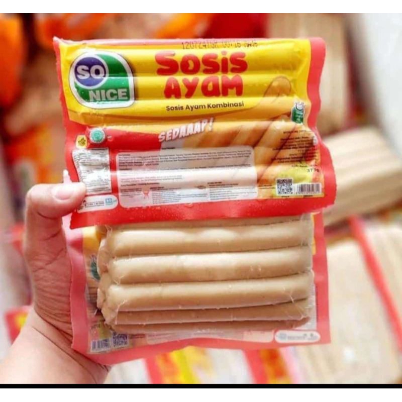 

Sonice Sosis 385gr isi 15
