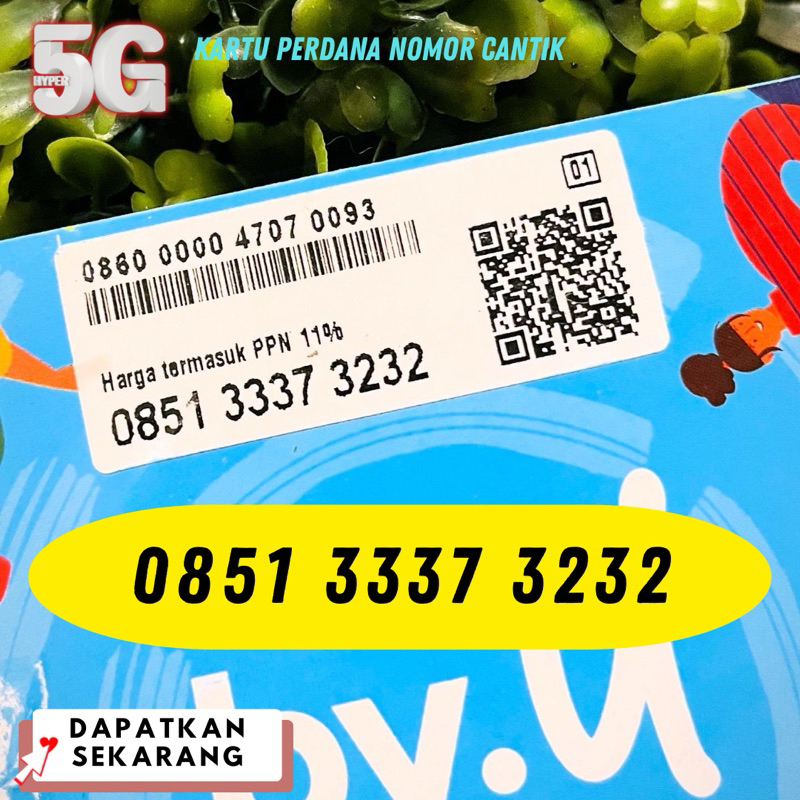 NOMOR CANTIK By.u Abab TELKOMSEL 3232 BYU KARTU PERDANA BYU BONUS KUOTA INTERNET 3GB 1BULAN BUKAN 7G