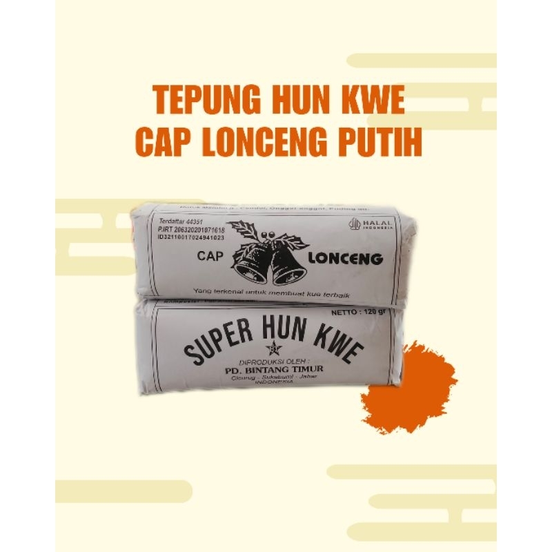 

Tepung Hun Kwe Putih Cap Lonceng