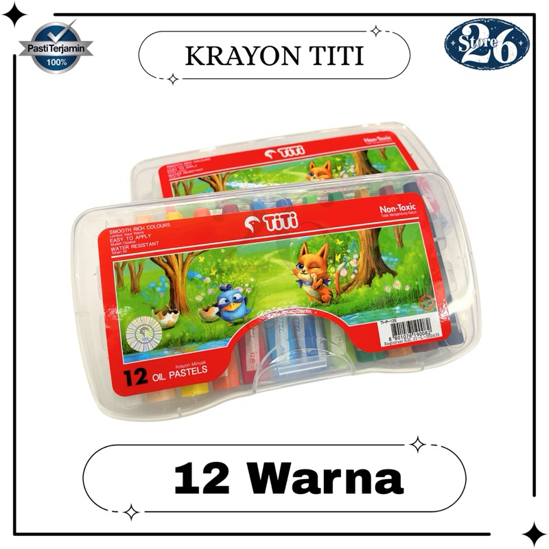 

Crayon Titi 12 Warna / Titi Krayon 12 Colour