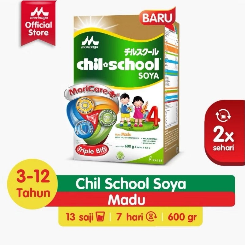 

Chil School Soya 600gr expired Juni 2026