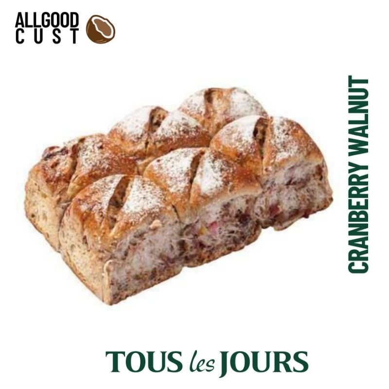 

Tous Les Jours Cranberry Walnut (6 ea) Roti Cranberry
