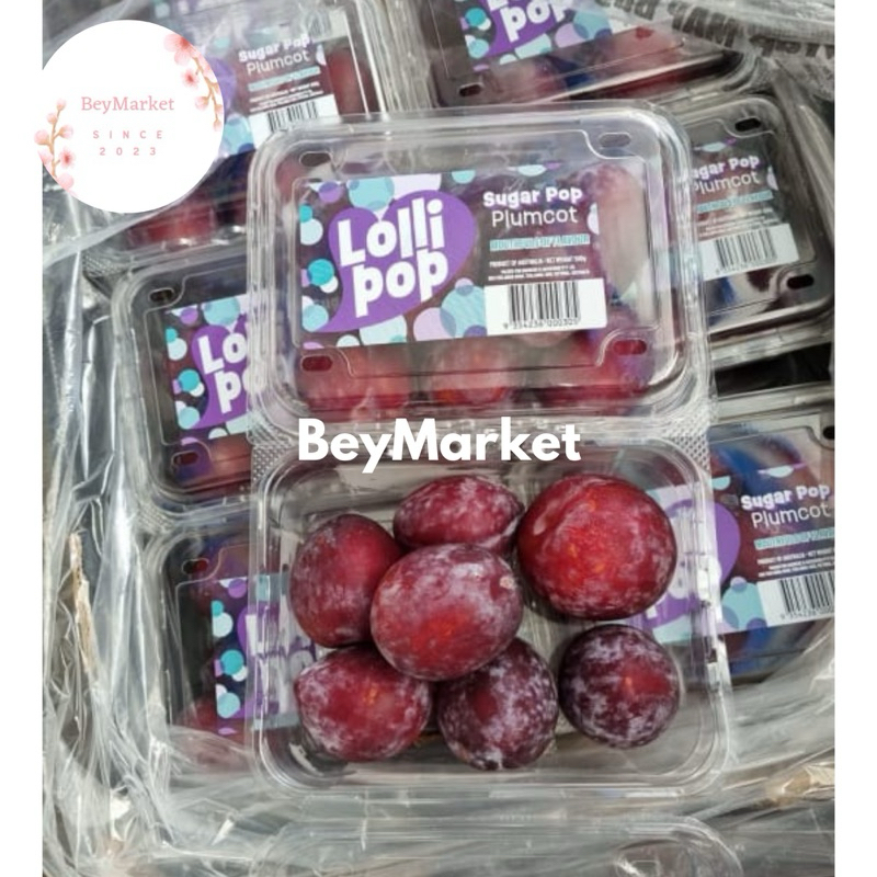 

Buah Plum Sugar Pop Plumcot Australia 500g | Pack