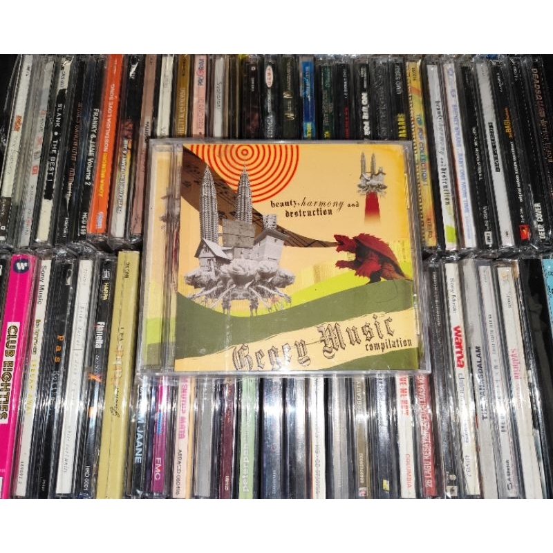 CD Gegey Music Compilation Beauty, Harmoni and Destruction - Killing Me Inside, Too Late To Notice, 