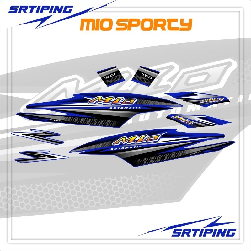STRIPING MIO SPORTY striping Yamaha mio