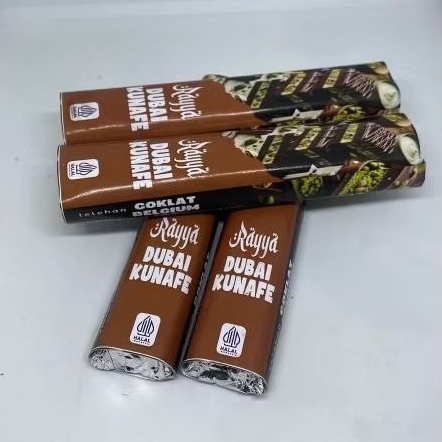 

coklat dubai kunafe viral mini size wajib coba enak bikin nagih