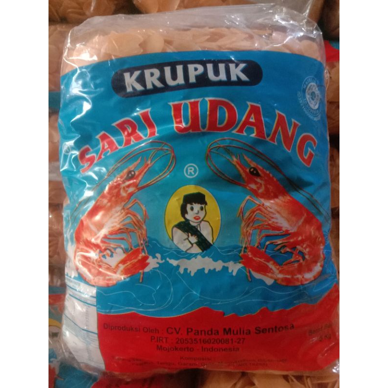 

Krupuk udang cap unyil kemasan 5kg