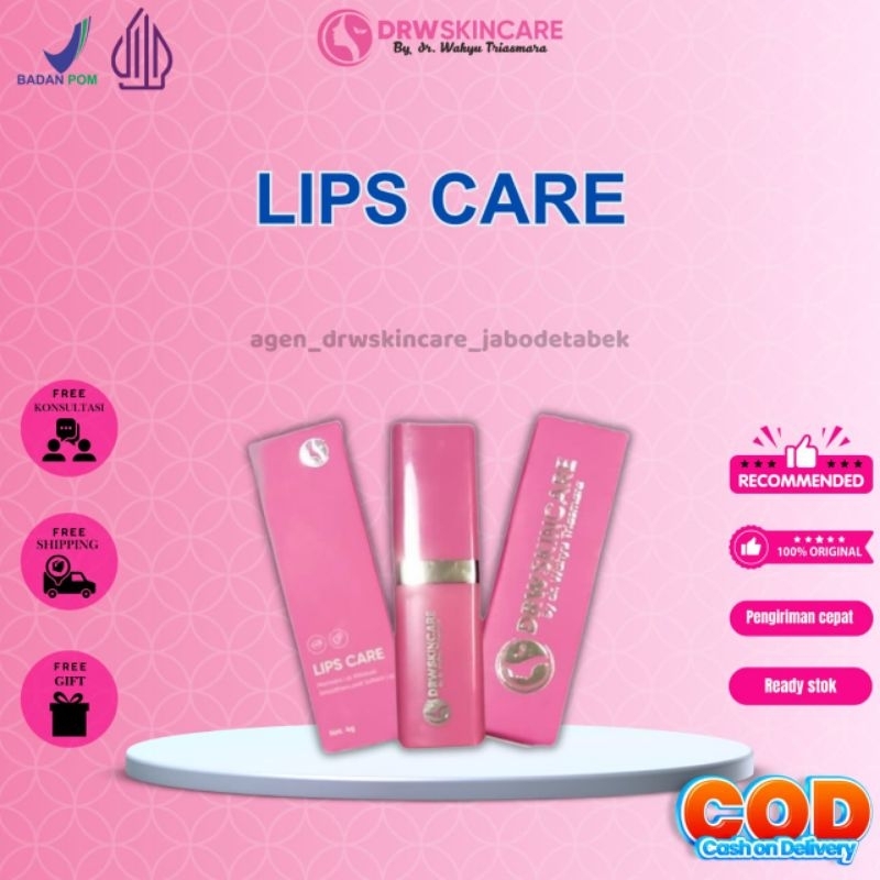 LIPSCARE DRWSKINCARE/ Lipstik/ perawatan bibir kering dan pecah pecah