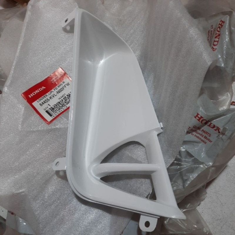 64455 KVL N00PFW LOUVER SIRIP SAYAP DALAM SUPRA X125 NEW BATMAN ORIGINAL AHM