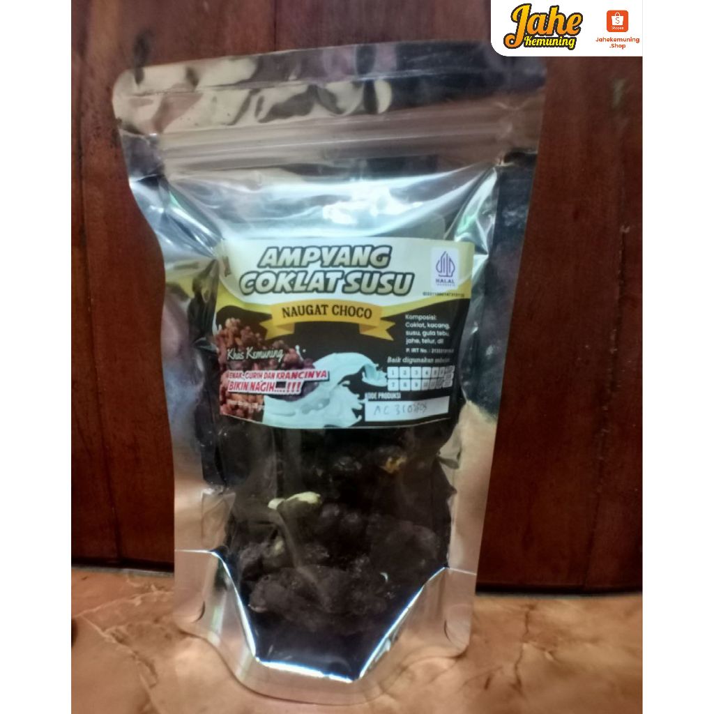 

Jahe Kemuning – Ampyang Kacang Coklat Susu Tradisional (125gr)