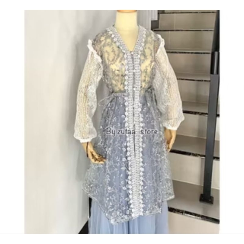 Tivani Outwear Brokat Premium Outer Kondangan