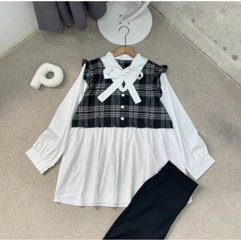 BLOUSE / BAJU ATASAN / KOREAN STYLE / TERBARU / MODIS / HIJABERS / IIS OFFICIAL / FASHIONABLE