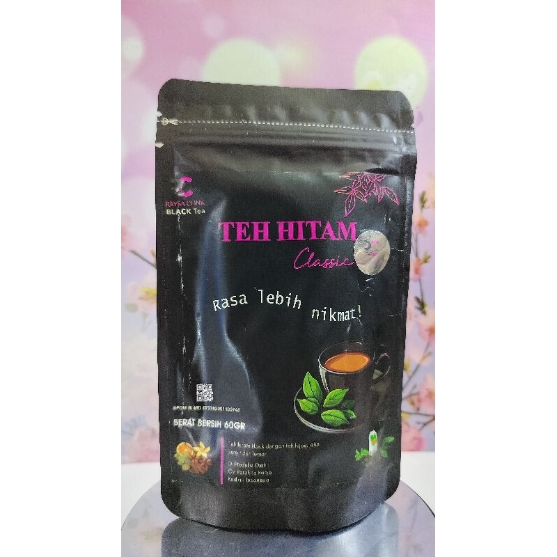Teh Hitam Pelangsing Penurun Berat Badan Ampuh Bpom Slimtea By Raysa Clink