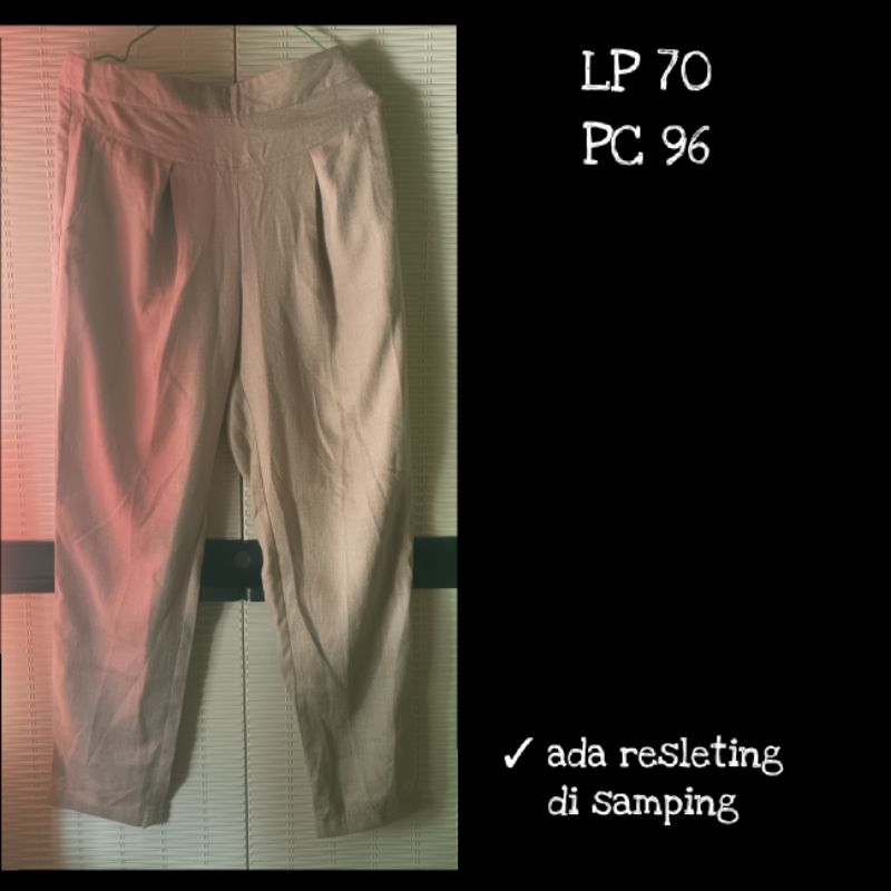 PRELOVED CELANA KULOT WANITA/ CELANA SENAM WANITA/LEGGING WANITA