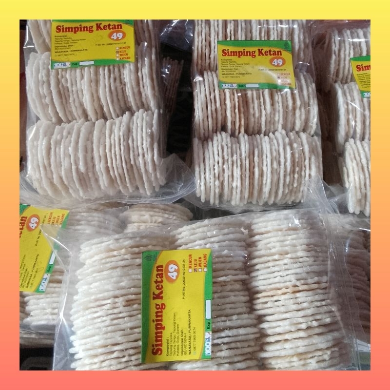 

Paket usaha isi 50 pcs Simping ketan bakar panggang rasa keju | Simping bakar panggang rasa keju paket usaha isi 50 pcs | cemilan sehat panggang bakar | cemilan Snack bakar panggang
