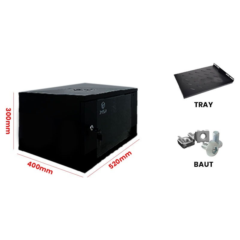 Rack server wallmount / rak server 6u