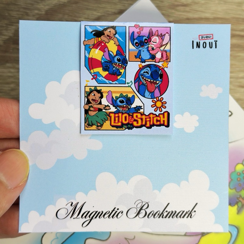 

Magnetic Bookmark Lilo n Stitch - Pembatas Buku Gambar Karakter Kartun Lucu Disney