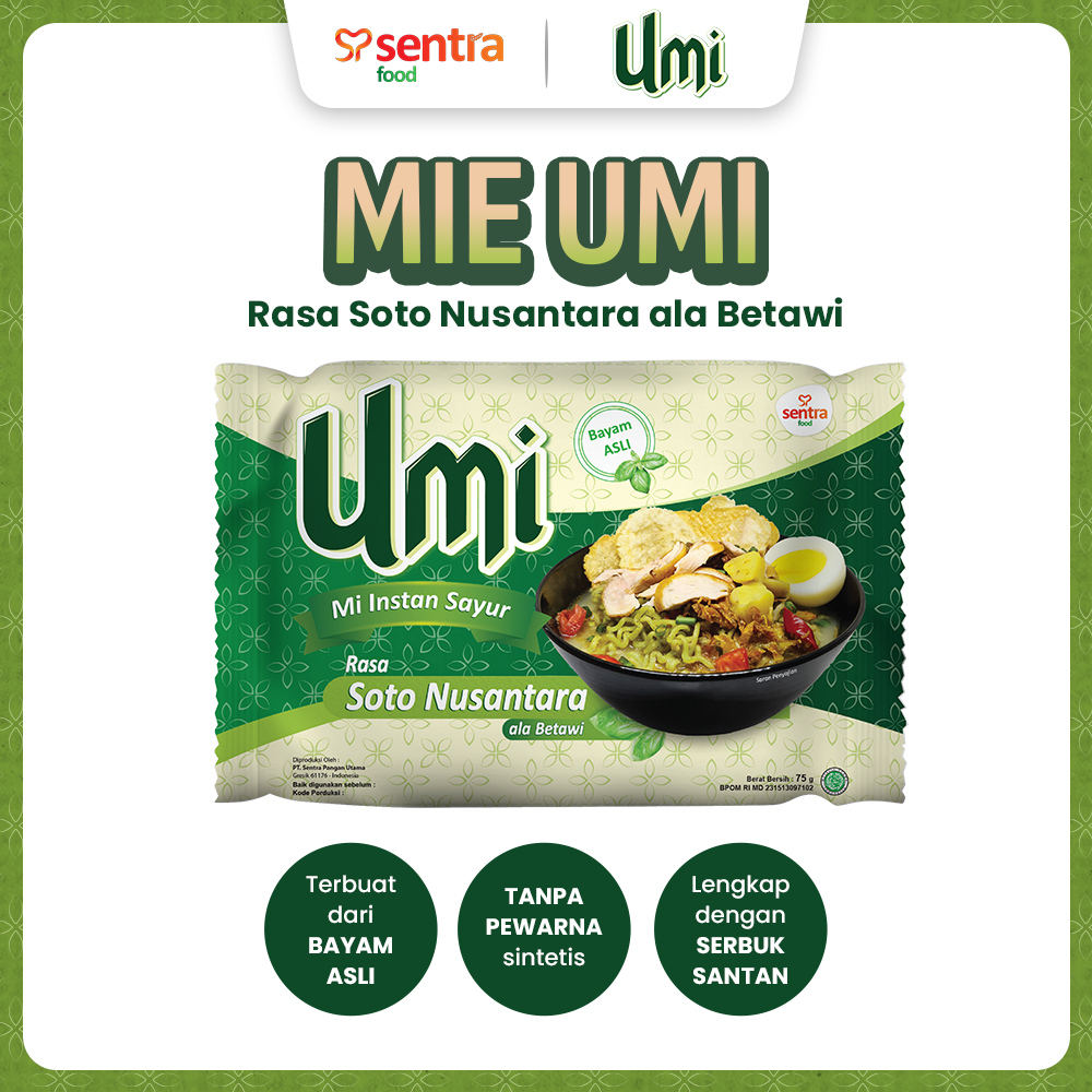 

Mie Bayam Instan Rasa Soto Nusantara