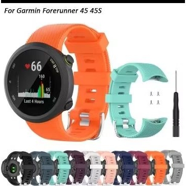 Strap Silicone / Tali Jam Garmin Forerunner 45/ 45S/ Swiim 2
