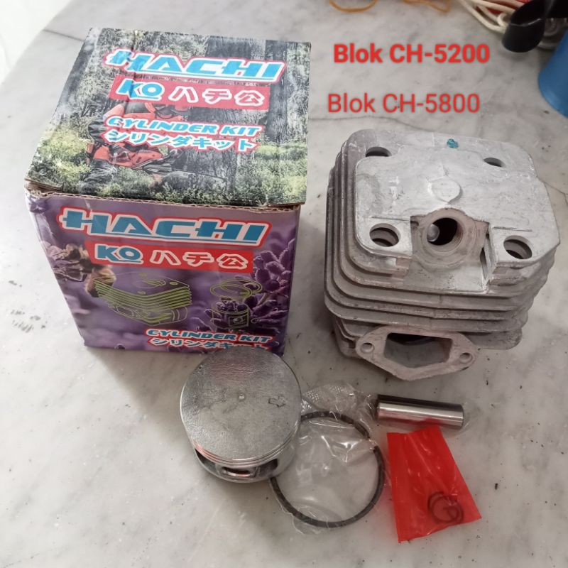 Sparepart Chainsaw / Blok Chainsaw 5200 / 5800 Komplit