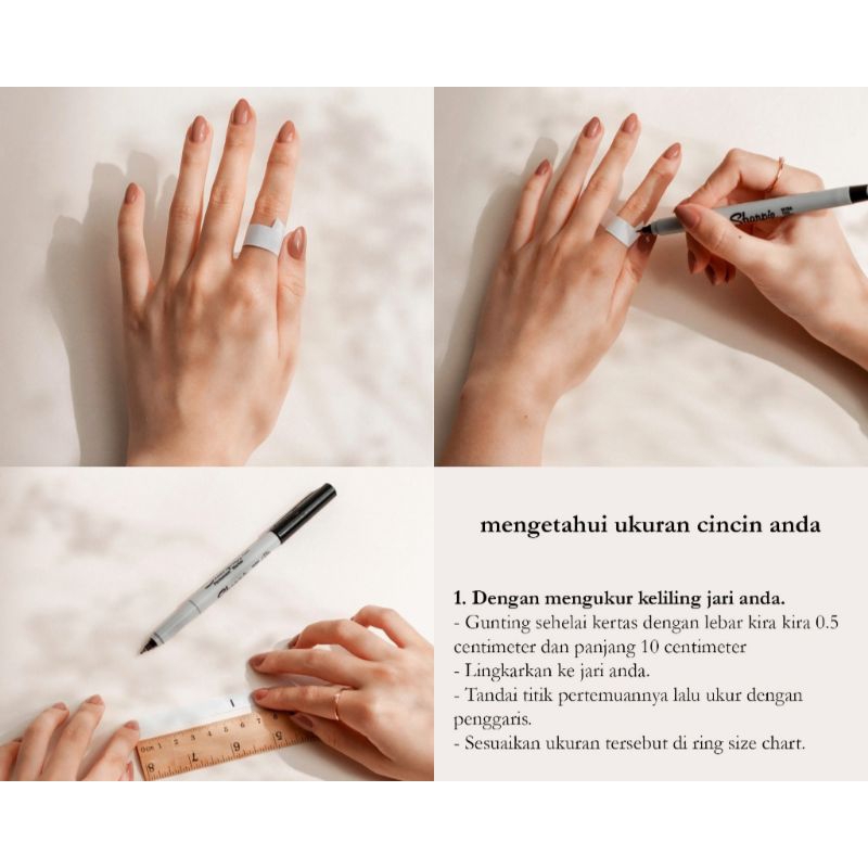 Cincin Emas 9k Shikaku