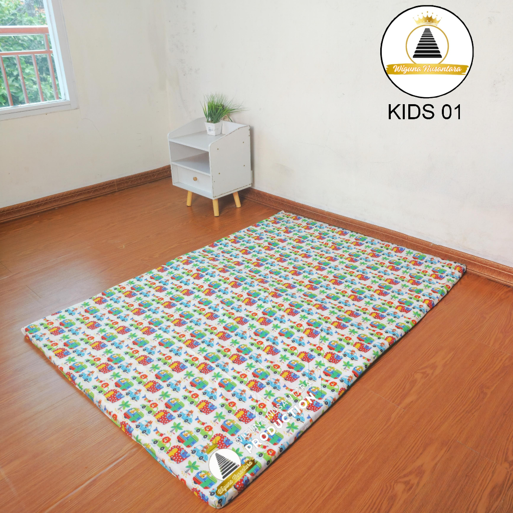 RB Kasur Busa Anak motif karakter Kasur Busa Lipat Ukuran 150 x 100 x 3 cm AST