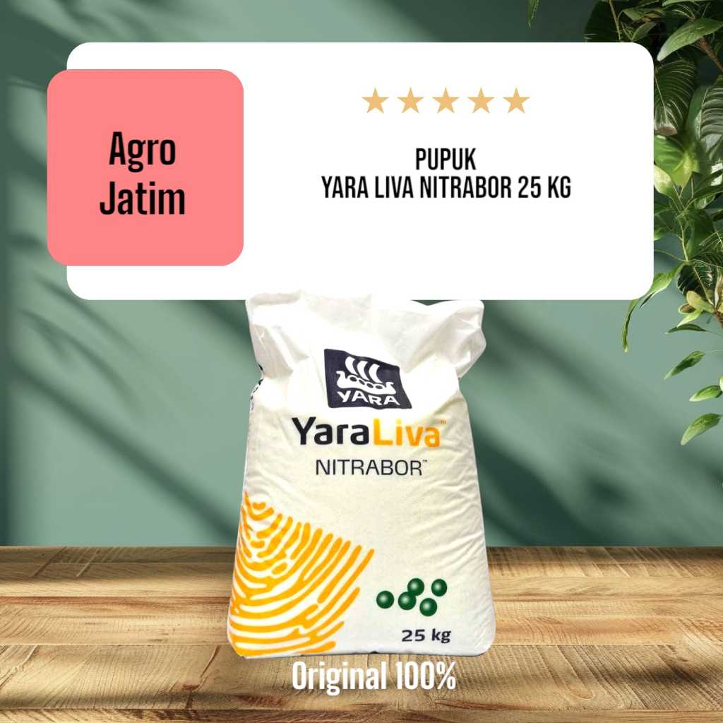 Pupuk Yara Liva NITRABOR 1 SAK - 25 KG