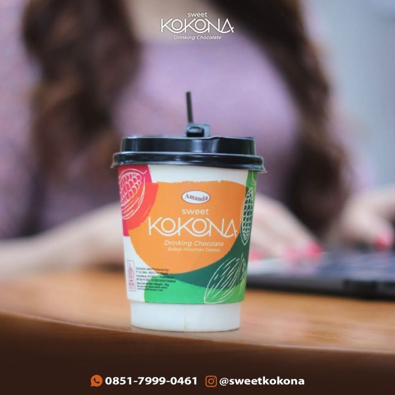 

Sweet Kokona Original Cup - Bubuk Minuman Cokelat