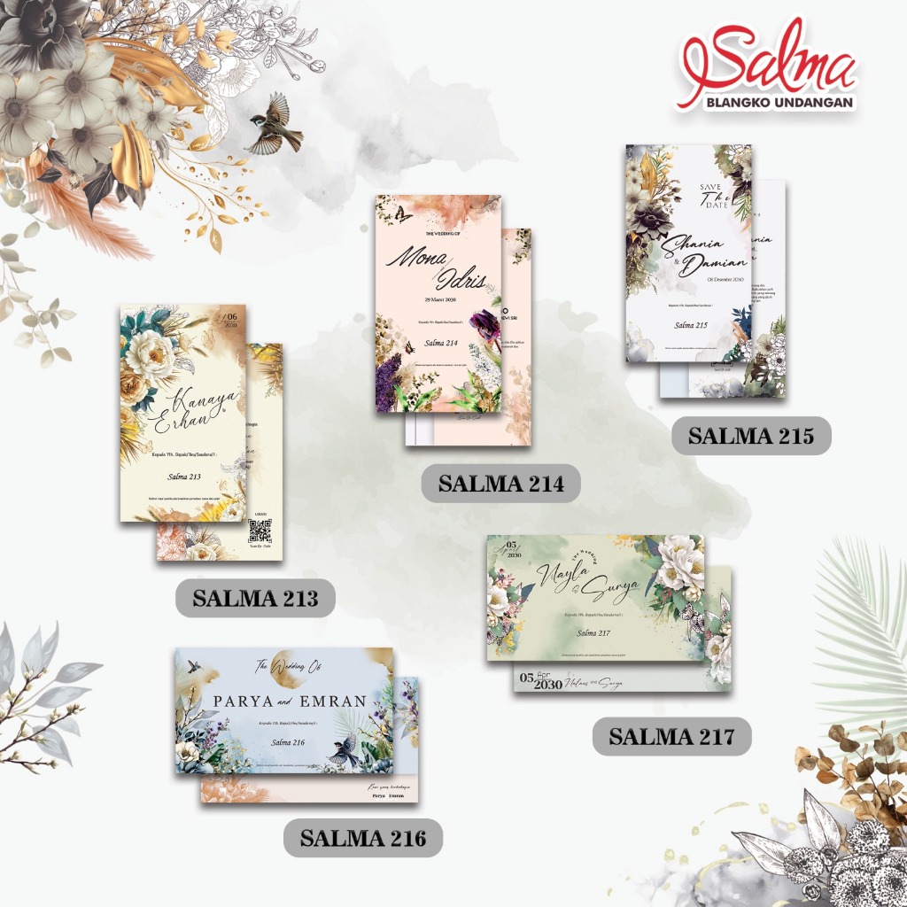 BLANGKO UNDANGAN SALMA - BLANGKO KOSONGAN UNDANGAN SALMA