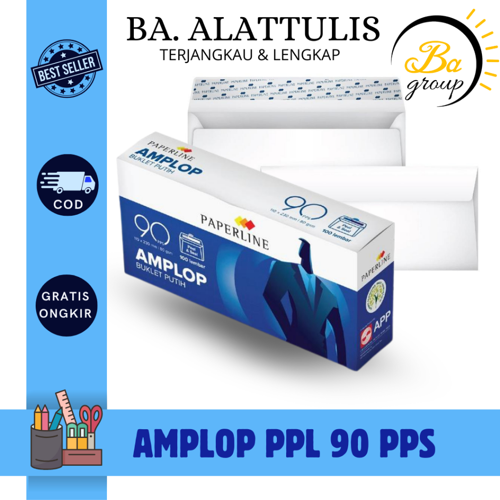 

Paperline Amplop 90 PPS PPL EV 90 PPS - BA.ALATTULIS