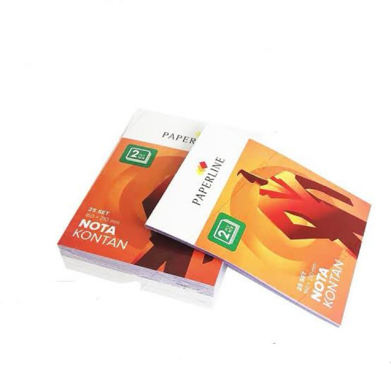 

Nota paperline Kecil rangkap 2 /pcs