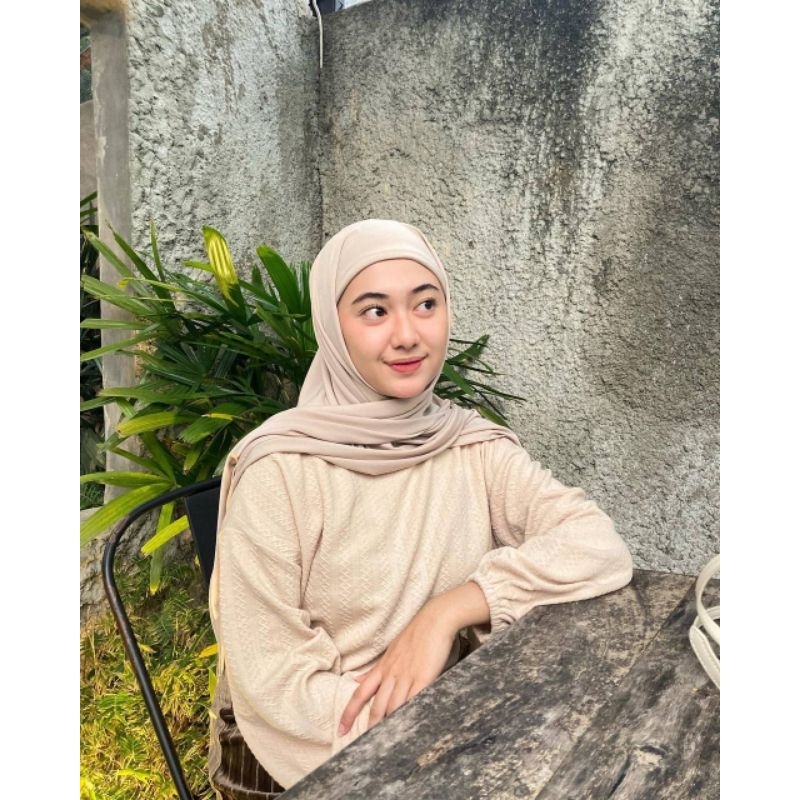 Omara Blouse Balloon Polos | Kaos Polos Balloon