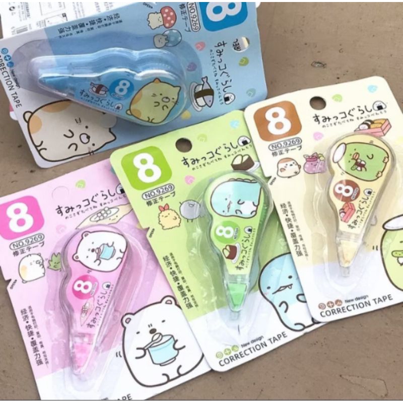 

Correction Tape Students Stationary School Supplies 8M Multiple Color Tipe-x