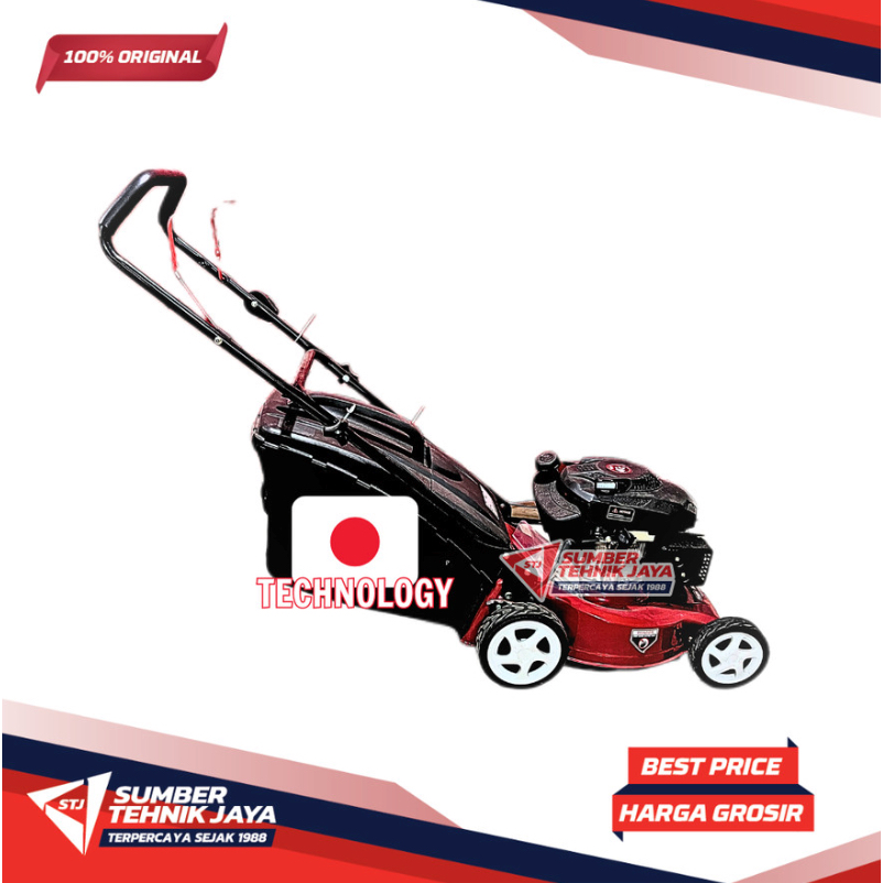 Mesin Potong Rumput Dorong Bensin Terkuat Gasoline Lawn Mower Termurah