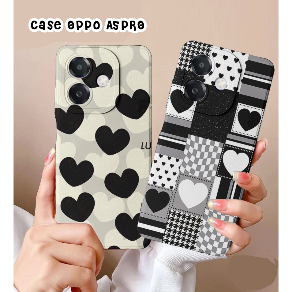 Case hp Oppo A5 PRO 2025 - Case terbaru Oppo a5 PRO 2025 - Softcase sIlicon Motif (RJ4148)