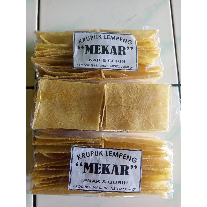 

Kerupuk Lempeng MEKAR MADIUN